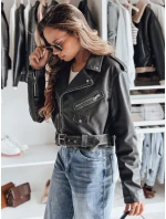 PALIGOR dámská kožená bunda ramones černá FashionStreet TY4160