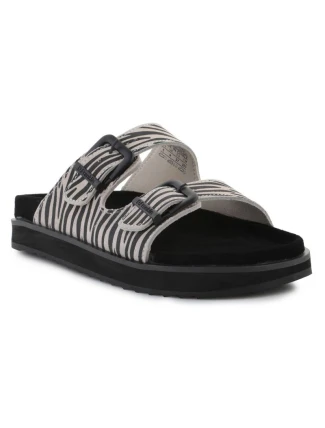 D.FRANKLIN Nordic Sandal Buckle Zebra DFSH405002-ZEBR