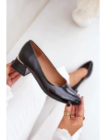 Kožené Lodičky Lewski 3118 Černé