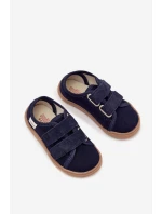 Pohodlné Pantofle Barefoot Chlapecké Hladké Milami Námořnické Saphira Pohodlné Pantofle Barefoot Chlapecké Hladké Milami Námořnické Saphira