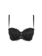 Podprsenka Lace 163181 CC204 00020 černá - Emporio Armani Podprsenka Lace 163181 CC204 00020 černá - Emporio Armani