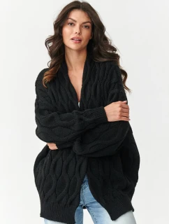 Svetr na zapínání  model 217407 Makadamia