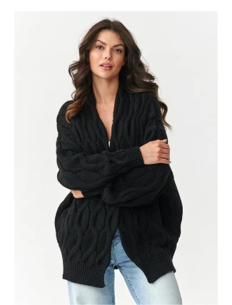 Svetr na zapínání  model 217407 Makadamia