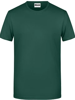 Daiber 8008 Pánské tričko z bio bavlny 02.8008 dark green