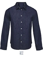 NEOBLU Bennett Men Denim košile 24.4796 brut denim NEOBLU Bennett Men Denim košile 24.4796 brut denim