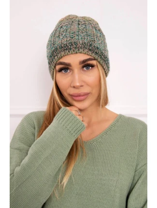 Fleecová čepice Melisa K241 tyrkysová+zelená Fleecová čepice Melisa K241 tyrkysová+zelená
