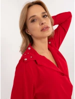 Košile DHJ KS 15260.96 červená