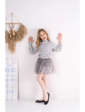 DÍVČÍ VZOROVANÉ PUNČOCHÁČE NELIA DR2418