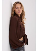 Košile s dlouhým rukávem  model 223171 Italy Moda