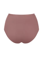 Dámské kalhotky GO Daily Cotton Highwaist - BROWN - sv. hnědé 1141 - SLOGGI