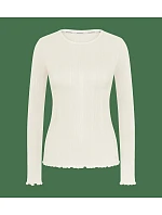 Versatile Rib Top LSL - Silk White - TRIUMPH Silk White - TRIUMPH Versatile Rib Top LSL - Silk White - TRIUMPH Silk White - TRIUMPH