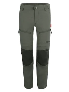 Trollkids Nordfjord Dětské kalhoty na zip pro chlapce/dívky Aluminium Green (852-328)