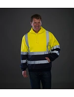 Yoko HVK 05 Hi-Vis mikina s kapucí 79.VK05 navy Yoko HVK 05 Hi-Vis mikina s kapucí 79.VK05 navy