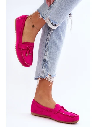 Klasické semišové mokasíny Fuchsie Good Time Klasické semišové mokasíny Fuchsie Good Time