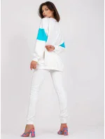 Tepláková souprava FA KMPL 7856.44P bílá a modrá - FPrice Tepláková souprava FA KMPL 7856.44P bílá a modrá - FPrice