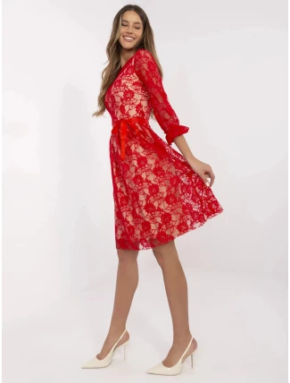 Dámské šaty LK SK 507034 3.63 Červená - FPrice