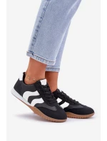 Klasické Dámské Tenisky Z Eko Kůže Černé Maretina