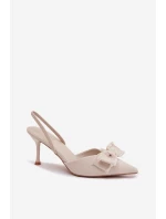 Sandály na podpatku  model 224470 Step in style