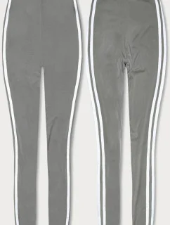 Šedé bavlněné legíny (YW01049-3)
