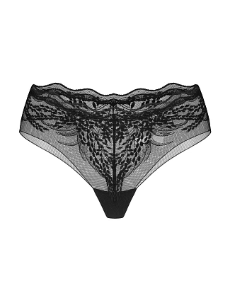 Dámské kalhotky Perisia Panties černé - Obsessive