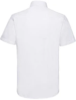 Russell Athletic 923M Košile Oxford s krátkým rukávem 11.923M white Russell Athletic 923M Košile Oxford s krátkým rukávem 11.923M white