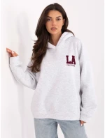 IT BL mikina H2492.66 světle šedá