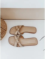 BELICCA dámské žabky beige FashionStreet ZY0984