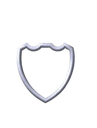 rámeček k výšivce monogramu Erb 1 rámeček k výšivce monogramu Erb 1