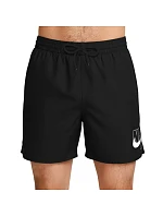 Plavky Nike Logo Lap 5" Volley, černé, NESSG574 001 Plavky Nike Logo Lap 5" Volley, černé, NESSG574 001