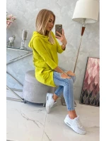 Mikina s potiskem křídla kiwi Mikina s potiskem křídla kiwi