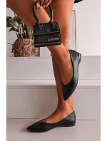 Černé baleríny z eko kůže Nelisa Černé baleríny z eko kůže Nelisa