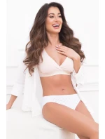 Italian Fashion Gina midi barva: bílá