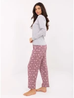 Pyžamo DU PI FP 001.48 šedé