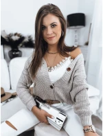 Dámský svetr MINSTRAL béžový FashionStreet MY1618