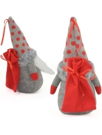 Dekorativní marshmallow s dárkovým sáčkem 20CM šedé dětské