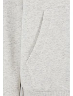 Build your Brand BY 289 Dámská oversize mikina s kapucí "Fluffy" 56.0289 heather grey