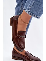 Dámské kožené Mokasíny Vinceza 18132 hnědé