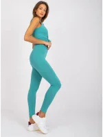 Legíny AP LG A 002 tyrkysová