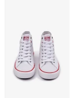 Pánské plátěné tenisky Big Star HI-POLY SYSTEM – bílé