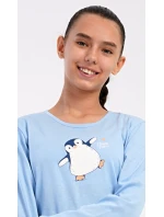 Dětské pyžamo dlouhé Tučňák