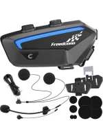 Interkom FreedConn FX pro motocykly černý