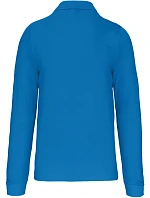 Kariban K 243 Pánské piqué polo s dlouhým rukávem 20.K243 tropical blue
