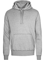 Promodoro 1680 Pánská mikina s kapucí "X.O" 40.1680 heather grey Promodoro 1680 Pánská mikina s kapucí "X.O" 40.1680 heather grey