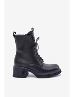 Zateplené dámské boty z přírodní kůže Černé Vinceza 66671 Zateplené dámské boty z přírodní kůže Černé Vinceza 66671