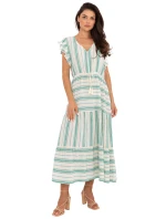 TW SK BI šaty 28760.97 bílá zelená TW SK BI šaty 28760.97 bílá zelená