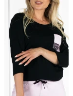 Pyžamo Ashley - Momenti Per Me