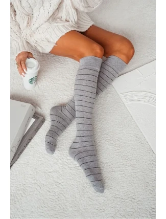 DÁMSKÉ PODKOLENKY S TENKÝMI PROUŽKY 0248.013