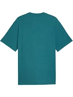 Pánské tričko Puma ESS Elevated Relaxed Tee, zelené, 692018, velikost 41 Pánské tričko Puma ESS Elevated Relaxed Tee, zelené, 692018, velikost 41