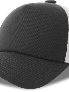 Atlantis Headwear Record-S 5 panelová Trucker kšiltovka 33.0263 dark grey