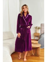 Dámský župan 1078 burgund plus - Doctornap